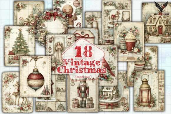 Download Vintage Christmas Clipart PNG - Christmas clipart Collection
