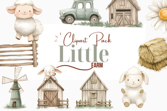 Download Little Farm Escapade Clipart Pack - Premium Resources